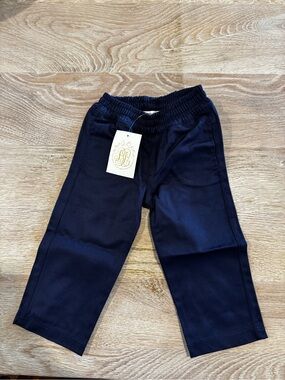 Beaufort Bonnet Navy Pull-On Pants NWT size 12-18 months